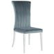 Beaufort Dark Grey Velvet Dining Chair Set Of 2