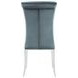 Beaufort Dark Grey Velvet Dining Chair Set Of 2