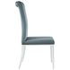 Beaufort Dark Grey Velvet Dining Chair Set Of 2