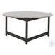 Amalfi Gray And Black Outdoor Coffee Table