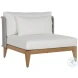 Kaian Stinson White Performance Fabric Outdoor Lounge Chair