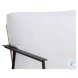 Nirelle Stinson White Outdoor Arm Chair