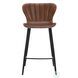 Arabella Bravo Cognac Counter Height Stool