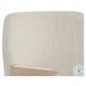Milton Mina Ivory Dining Arm Chair