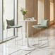 Pola Green Upholstered Bar Stool