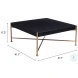 Nazaire Black Coffee Table