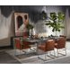 Cavallini Light Gray Dining Table