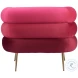 Arish Red Accent Chair