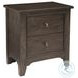 Taylor River Rock 2 Drawer Nightstand