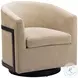 Hanko Golden Beige Swivel Chair