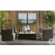 Selah White And Black Occasional Table Set
