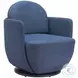 Bant Blue Swivel Chair
