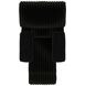 Comet Black Rocker Recliner