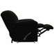 Comet Black Rocker Recliner