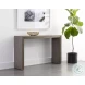 Hilbert Gray Console Table