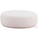 Amber Cream Ottoman