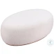Amber Cream Ottoman