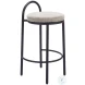 Sisal Beige Tweed Counter Height Stool Set Of 2