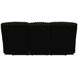 Comet Black 85" Lay Flat Reclining Sofa