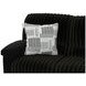 Comet Black 85" Lay Flat Reclining Sofa