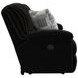 Comet Black 85" Lay Flat Reclining Sofa