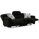 Comet Black 85" Lay Flat Reclining Sofa