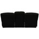 Comet Black 85" Lay Flat Reclining Sofa