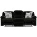 Comet Black Lay Flat Reclining Living Room Set