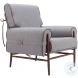 Klem Gray Accent Chair