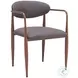 Zens Truffle Gray Dining Chair Set Of 2