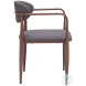 Zens Truffle Gray Dining Chair Set Of 2