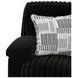 Comet Black 60" Lay Flat Reclining Loveseat