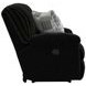Comet Black 60" Lay Flat Reclining Loveseat