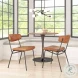Charon Vintage Brown Dining Chair Set Of 2