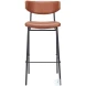 Charon Vintage Brown Bar Stool Set Of 2