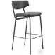Charon Vintage Black Bar Stool Set Of 2