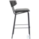 Charon Vintage Black Bar Stool Set Of 2