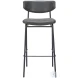 Charon Vintage Black Bar Stool Set Of 2
