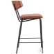 Charon Vintage Brown Counter Height Stool Set Of 2