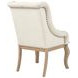 Brockway Cream Arm Chair Set of 2