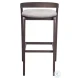 Troy Dove Gray And Espresso Bar Stool Set Of 2