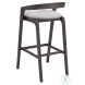 Troy Dove Gray And Espresso Bar Stool Set Of 2