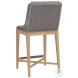 Sorrento Palazzo Taupe Outdoor Bar Stool