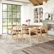 Pioro Brown Upholstered Dining Chair Set of 2