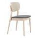 Kellua Gray Upholstered Dining Chair Set of 2