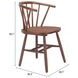 Stenger Walnut Dining Chair Set of 2