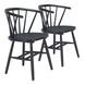 Stenger Black Dining Chair Set of 2