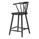 Stenger Black Counter Height Stool Set of 2