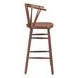 Stenger Walnut Bar Stool Set of 2