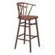 Stenger Walnut Bar Stool Set of 2